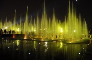 國內最美音樂噴泉之西安音樂噴泉